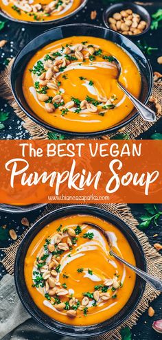 the best vegan pumpkin soup recipe with cashews