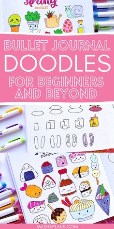 Learn how to doodle and tap into your creative side with our beginner's guide to bullet journal doodles! Enhance your daily planning with easy and fun doodles that will bring your journal to life. Get started today and let your imagination soar with endless doodling possibilities. Click to learn more and create your own unique doodle masterpieces! Learn To Doodle, Doodle For Beginners, Doodles Games, Doodling Tutorial, How To Doodle, Fun Doodles, Student Journal, Draw Cute, Bullet Journal Ideas