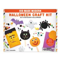 kids made modern halloween craft kit