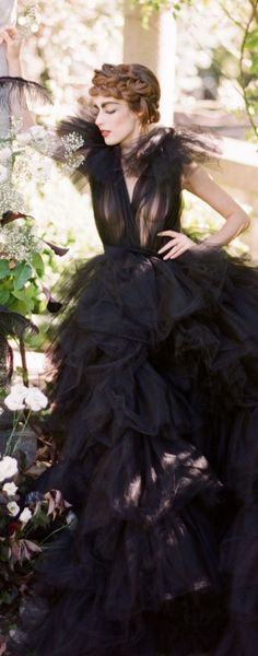 Black Color, Victorian Dress, Black, Color