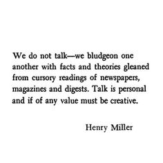 henry miller quote about blogging