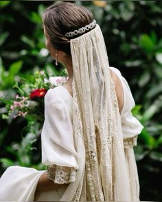 Wedding Mood, Wedding Veils, Wedding Veil, Dream Wedding Dresses, Wedding Bells, Future Wedding, Bridal Style, Boho Wedding, Vintage Wedding