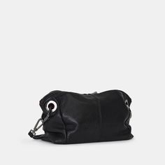 Daniel Crossbody Clutch | Black/Gunmetal | Sml 840220511289 – HAMMITT Everyday Crossbody Bag, Mule Sneakers, Medium Handbags, Clutch Black, Leather Cuffs Bracelet, Crossbody Clutch, Red Suede, Leather Cuffs, Small Crossbody