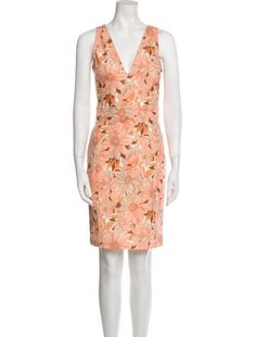 Stella McCartney Sheath DressOrangeFloral PrintSleeveless with V-NeckConcealed Zip Closure at BackDesigner Fit: Dresses by Stella McCartney typically fit true to size. Orange Lined V-neck Dress, Fitted Orange V-neck Dress, Fitted Sleeveless Mini Dress In Peach, Fitted Sleeveless Peach Mini Dress, Orange V-neck Cocktail Dress, Elegant Lined Orange Mini Dress, Fitted Sleeveless Knee-length Orange Dress, Fitted Knee-length Sleeveless Orange Dress, Peach Sleeveless Floral Print Mini Dress