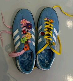 Customized Sneakers Ideas, Customising Shoes, Custom Adidas, Sneaker Lovers, Bling Shoes