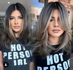 Ash Brown Hair Balayage, Face Framing Highlights, Hair Dyed Underneath, Honey Highlights, Blonde Highlights On Dark Hair, Hairstyles For Thick Hair, Mushroom Hair, Framing Highlights