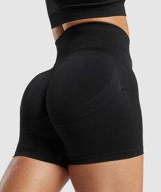 Black Breathable Athletic Shorts With High Stretch, Black High Stretch Shorts For Training, Black High Stretch Squat Proof Shorts, High Stretch Black Squat Proof Shorts, High-stretch Black Squat-proof Shorts, High Stretch Black Biker Shorts For Training, Fitted Solid Color Squat Proof Shorts, Black High Stretch Biker Shorts For Training, Black Compression Seamless Shorts