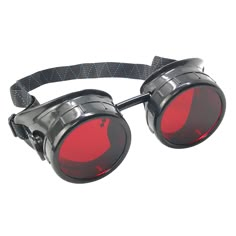 PRICES MAY VARY. ✅ We present Steampunk Apocalyptic Cyber Goggles- Time Travel Crazy Scientist's Oculo-Vision Tool from our collection of mad scientist custome treasures. Great addition to your meme game night out favorite piece of clothing- shirt, hoodie, shoes, socks.... ✅ Impeccable detail: The stunning red lenses, welding style frame goggles, sleek black finish keep you stylishly well-equipped ✅ Customize your look: Wear them over your eyes, on your head, around your neck, rest them on the b Scientist Goggles, Rave Meme, Glasses Costume, Cyberpunk Accessories, Nerd Costume, Arcane Oc, Rave Glasses, Many Eyes, Horse Costume