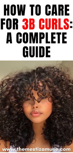 Learn how to care for 3B curly hair with hydration tips, lightweight products, and protective styling. This 3B curly hair routine ensures healthy, defined curls while managing hair shrinkage. #HowToTakeCareOf3BCurlyHair #CurlyHairCareRoutine #HealthyCurlyHair #QuickNaturalHairStyles Protective Styles For 3b Hair, 3b Curly Hair Routine, Curly Hair Essentials, 3b Curls, 3a Curly Hair, 3b Curly Hair, Hydration Tips