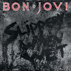 the cover art for bon jovi's new album, in black and white