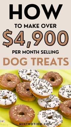 Start a dog treat business from home to make money Selling Dog Treats, Start A Dog Treat Business, Dog Treat Business, Dog Treat Packaging, Treat Business, Homemade Pet Treats, Dog Treats Homemade Easy