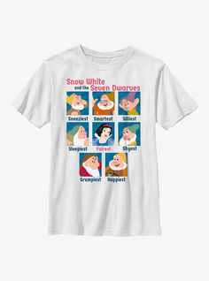 100% CottonWash cold; dry lowImportedListed in youth sizes Disney Snow White Shirt, Long Sleeve Smock Dress, Disney Snow White, Snow White And The Seven Dwarfs, The Seven Dwarfs, Her Universe, Jersey Jacket, Seven Dwarfs, Cardigan Sweater Dress