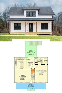 two story house plans with an open floor plan