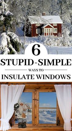 How to Insulate Windows and save on your energy usage all winter long! Check out these EASY WAYS to add insulation to your windows. Insulating windows is easy to do! #windows #home #homeimprovement #diy Insulate Windows For Winter, How To Insulate Windows, Insulate Windows, Single Pane Windows, Home Insulation, Winter Window, Diy Cans, Old Windows