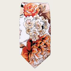 Treat yourself with a new pattern and splash of color to your look with this unique tie set. 100% Cotton Handmade Package Includes: Slim Tie Length: 57" Width: 2.6" Warm iron if needed Multicolor Summer Ties For Formal Occasions, Multicolor Standard Tie For Summer, White Summer Tie, White Ties For Spring Gift, White Ties As Spring Gifts, Spring Gift White Ties, Multicolor Ties For Spring Black Tie Events, Summer Floral Print Tie, White Floral Print Ties For Summer