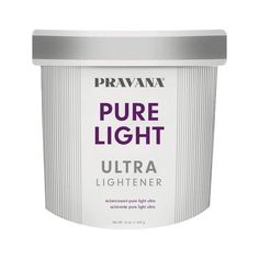 Features: Pure Light Ultra Lightner is perfect for anyone who wants a high level of lift and can be used for on or off scalp lightening. How To use: Mixing: Recommended 1:2 (Pure Light Ultra Lightener : Developer) Can be mixed with Zero, 10, 20, 30 or 40 volume off scalp Zero, 10 & 20 volume for on scalp application Processing: Up to 55 minutes of processing time once mixed with developer Size: 16.  Color: Multicolor. Hair Bleach, Shampoo Bowls, Bleach Product, Professional Hairstylist, Light Hair Color, Professional Stylist, Color Image, Shades Of Blonde, Hair Restoration