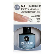 Clear Nail Builder Curing Gel ASP Clear Nail Builder Curing Gel | Clear | Sally Beauty Asp Nail Builder Curing Gel, Nail Builder Gel, Man Hands, Gel Builder, Nails Care, Nail Kits, Encapsulated Nails, Builder Gel Nails, Weak Nails