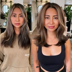 Modern Rachel Haircut, Rachel Cut, Rachel Haircut, Rachel Hair, Long Sleek Hair, Face Framing Hair, Styling Guide, Mom Hairstyles, Flat Hair