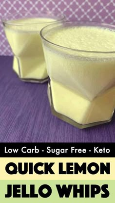 Jello Whip, Jello Whips, Recipe For Lemonade, Sugar Free Jello, Low Carb Brownies, Lemon Jello, Sugar Free Recipes Desserts, Postre Keto, Low Carb Cake