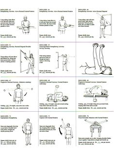 Shoulder Exercises Physical Therapy, Rotator Cuff Rehab, Shoulder Rehab Exercises, Rotator Cuff Exercises, Shoulder Rehab, Shoulder Impingement, Rehabilitation Exercises, Shoulder Exercises