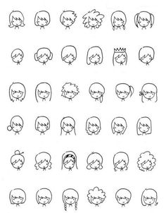 Doodles of hair Ideas For Drawing Easy, Inspirational Doodles, Drawing Easy Cartoon, Meaningful Drawing Ideas Easy, Hair Doodles, Simple Cartoon Characters, Meaningful Drawing Ideas, Art Meaningful, Meaningful Drawing