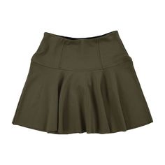 Embrace The Fun And Flirty You With The Free People Women's Ruffle A-Line Mini Skirt. Crafted In Turkey, This Solid Casual Piece Of Medium-Weight Fashion Is Made From 69% Rayon, 27% Nylon, And 4% Spandex, Promising Comfort And Style.But What Sets It Apart? The Raw Hemline! It Adds A Dash Of Audacity To The Skirt, Turning An Otherwise Simple Piece Into A Statement. Easy To Slip Into With An Elastic Waist, This Opaque Mini Skirt Is Perfect For A Casual Day Out Or A Sizzling Night Of Dancing. Free People Skirt, A Line Mini Skirt, Faux Leather Skirt, Junior Outfits, Casual Lace, Green Skirt, Easy Wear, A Line Skirts, Mini Skirt