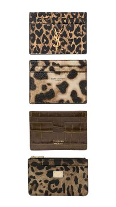 brown animal print designer wallets, yves saint laurent, tom ford, dolce and gabanna Tom Ford Wallet, Aesthetic Png, Designer Wallets, Teaching Science, How To Get Rich, Just Don, Card Holders, Card Wallet, Tom Ford