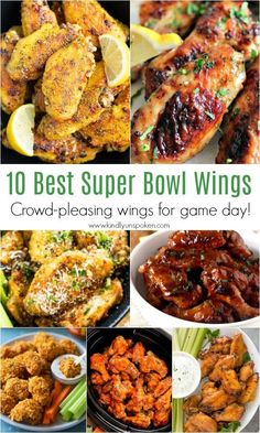 the top 10 best super bowl wings for game day