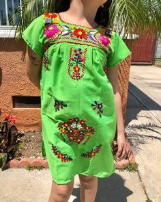 Beautiful embroidered flower dresses handmade in Oaxaca, Mexico. Carefully detailed and styled for you. *Please advise that these dresses are handmade and fit might has small alterations* Toddler Mexican Dress, Flower Embroidered Dress, Black Huarache, Dresses Handmade, Fiesta Dress, Mexican Dress, Mexican Dresses, Star Girl, Beautiful Embroidery