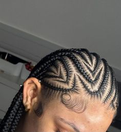 Cornrows Braids For Black Women, Beautiful Black Hair, Cute Box Braids Hairstyles, Quick Braided Hairstyles