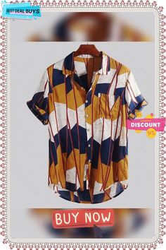 New Arrival Men Fashion Casual Multi Color Lump Chest Short Sleeve Shirt Summer Multicolor Shirt With Pockets, Multicolor Summer Shirt With Pockets, Yellow Cotton Top With Casual Collar, Multicolor Beach Tops With Pockets, Men Fashion Casual, India And Pakistan, Mens Fashion Casual, Men Fashion, Ladies Tops Fashion