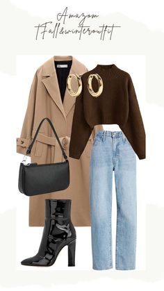 Shop recommended products from Ericka Gauthier on www.amazon.com. Learn more about Ericka Gauthier's favorite products. 00s Mode, Adrette Outfits, Classy Work Outfits, Stylish Work Outfits, Mode Inspo, Looks Chic, 가을 패션, Autumn Outfit, Outfit Inspo Fall