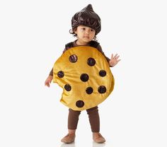 Baby Chocolate Chip Cookie Costume Baby Cookie Costume, Chocolate Chip Cookie Costume, Cookie Halloween Costume, Cookie Halloween, Cookie Costume, Old Halloween Costumes, Food Costumes, Hat Headband