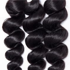 Hair Material 100% Human Hair From One Donor Color Natural Black/#4 Chocolate Brown Can Be Dyed Yes Hair Weft Machine Double Weft, Tight & Neat, Strong,No Shedding Last Time More than 1 year Free Shipping USA (3-5 Bdays), others (5-7 Bdays) Returns Accept 30-day no reason return & exchange, with hair not be used Free Gifts Wig cap,exquisite Gift Packs Loose Wave Bundles, Virgin Hair Vendors, Hair Unit, Indian Human Hair, Loose Waves Hair, Virgin Hair Wigs, Brazilian Hair Weave, Hair Twist Styles, Hair Vendor