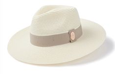 Hemley Summer Fedora - Cream - Hound & Hare Cream Panama Hat With Curved Brim For Summer, Classic Cream Fedora For The Beach, Classic Cream Fedora For Beach, Classic Cream Sun Hat For Vacation, Classic Cream Straw Hat For Beach, Classic Wide Brim Sun Hat For Beach Season, Classic Lightweight Sun Hat For The Beach, Classic Cream Panama Hat For The Beach, Classic Lightweight Fedora For Beach