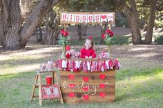 Valentines Day Sessions, Valentines Day Kissing Booth, Kissing Booth, Valentines Day Photography, Mini Session Ideas Photography Mini Session Ideas, Lemonade Stand Photography, Lemonade Stand Photo Shoot, Valentines Day Photography, Valentine Photoshoot, Valentines Photo Booth, Mini Session Ideas, Booth Diy, Valentine Mini Session