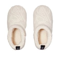 Nwt Victoria's Secret Shoes Victorias Secret Plush Slippers Size Small These Victoria's Secret Slipper Booties Are Adorable!!!! Soft & Cushiony! Rubber Sole Vs Logo On Front And On Bottom Sole Imported White Slip-on Flat Slippers, White Slip-on Synthetic Slippers, White Slippers With Textured Sole And Round Toe, White Slippers With Textured Footbed And Round Toe, Comfortable White Flat Heel Slippers, White Flat Slippers With Textured Footbed, White Textured Footbed Slippers With Round Toe, White Slippers With Textured Footbed, White Slippers With Branded Insole And Round Toe