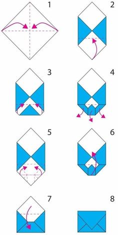 how to make an origami envelope