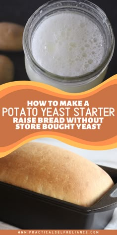 how to make a potato yeast starter bread without store bought yeast