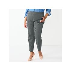 Comfortable style you crave. These women's pants from Croft & Barrow are the way to go. Comfortable style you crave. These women's pants from Croft & Barrow are the way to go.Click on this WOMEN'S GUIDE to find the perfect fit and more! 2 front pockets, 2 back pockets Stretchy sateen constructionFIT & SIZING Short: 27-in. inseam Average: 29-in. inseam T/L: 31-in. inseam Straight-leg opening Comfort waistband Hidden elasticFABRIC & CARE Cotton, polyester, rayon, spandex Machine wash - Delicate Im Petite Size Chart, Cotton Farming, Comfortable Style, Long T, Faded Denim, Forged Iron, Way To Go, Womens Size Chart, Croft & Barrow