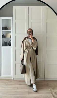 Long Coordset, Estilo Hijab, Modest Casual Outfits, Blouse Casual Fashion, Modesty Outfits, Modest Fashion Hijab, Casual Hijab Outfit, Modesty Fashion