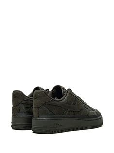 Find NIKE X Billie Eilish Air Force 1 Low Sequoia Sneakers on Editorialist. dark green calf suede signature Swoosh logo detail embroidered logo to the rear contrast stitching round toe front lace-up fastening logo patch at the tongue branded insole rubber sole These styles are supplied by a premium sneaker marketplace. Stocking only the most sought-after footwear, they source and curate some of the most hard to find sneakers from around the world. Sporty Nike Air Force 1 Leather Sneakers, Sporty Leather Nike Air Force 1 With Laces, Sporty Leather Nike Air Force 1, Nike Air Force 1 Low-top Leather With Laces, Nike Air Force 1 Leather Low-top With Laces, Urban Nike Air Force 1 Lace-up With Rubber Sole, Leather Air Max Cushioned Lace-up Sneakers, Leather Lace-up Sneakers With Air Max Cushioning, Nike Air Force 1 Leather With Laces