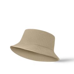 LOUIS VUITTON® - Everyday Reversible Bucket Hat - Beige Lightweight Khaki Hat With Curved Brim, Beige Visor Bucket Hat For Travel, Everyday Beige Bucket Hat With Short Brim, Beige Short Brim Bucket Hat For Everyday, Reversible Curved Brim Sun Hat For Travel, Everyday Sun Hat With Short Brim, Everyday Solid Sun Hat With Short Brim, Classic Solid Bucket Hat With Short Brim, Classic Solid Color Bucket Hat With Short Brim