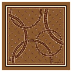 This collection introduces the T Mono-Pattern signature, formed with a single letter from the CT monogram logo. The T Mono-Pattern signature print is an identity for Chieftain as a brand and across all product lines. PRODUCT DETAILS Scarf color: Brown Scarf detail: 100% silk Scarf sizes: 50x50cm & 110x110cm Digital print Designed by Chieftain in California Scarf Designs Ideas, Monogram Scarf Design, Ct Monogram, Scarf Sizes, Seamless Knitting Patterns, Print Scarf Design, Monogram Scarf, Scarves For Men, Burgundy Scarf