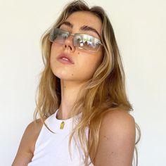 Our Most popular classic Y2K Clear Goodnesss sunnies are back for one last try time  these honeys look good on everyone . . $60 Crushed Velvet Top, Clear Sunglasses, V Cute, Sunglasses & Glasses, Early 2000s, Velvet Tops, Crushed Velvet, Eyewear Sunglasses, Sunglasses Accessories