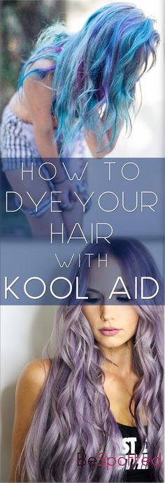 Kool Aid Hair Dye, Kool Aid Hair, Change Hair Color, Hair Dye Tips, Ombre Blond, Diy Hair Color, Change Hair, Rose Gold Hair, Hair Dye Colors