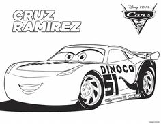 the character from cars coloring pages for kids to print out and color with their favorite characters