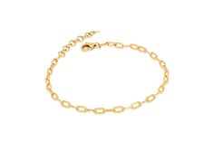 Our mini link bracelet is made entirely of 14k gold. Individual link measures: 2.5mm Adjustable chain length measures: 7" (6" + 1" extender) Yellow Gold-plated Sterling Silver Bracelet As Gift, Tarnish Resistant Link Diamond Bracelet As Gift, Gift Diamond Link Bracelet With Adjustable Chain, Gold Sterling Silver Chain Link Bracelet As Gift, Gold-plated Bracelet With Cable Chain And Rectangular Links, Minimalist Yellow Gold Link Charm Bracelet, Elegant Gold-tone Cable Chain Bracelet, Dainty Bracelet With Cable Chain And Oval Link, Gold Plated Cable Chain Bracelet With Rectangular Links