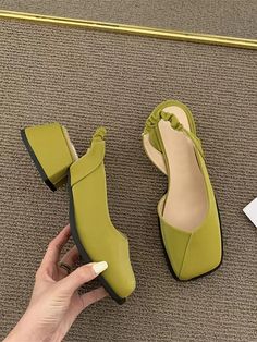 Shipping: Worldwide Express Shipping AvailableDelivery time: 7-15Days Fast ShippingReturns: Fast refund, 100% Money Back Guarantee.Brand Name: WertzkHeel Height: Med (3cm-5cm)With Platforms: YesPlatform Height: 0-3cmSandal Type: Modern SandalsOrigin: Mainland ChinaOccasion: DRESSUpper Material: PUOutsole Material: RubberBack Counter Type: Back StrapPattern Type: SolidSide Vamp Type: OpenFit: Fits true to size, take your normal sizeStyle: FashionHeel Type: Square heelLining Material: PUClosure Ty Ladies Slides, Silver Shoes, New Trend, Women Sandals, Up Shoes, Newest Trends, New Trends, Sling Backs, Women's Pumps