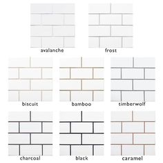 the different types of brick walls and how they are used to make them look like bricks